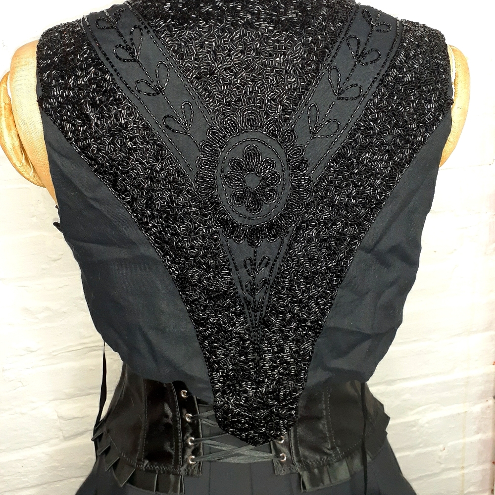 Beaded vest